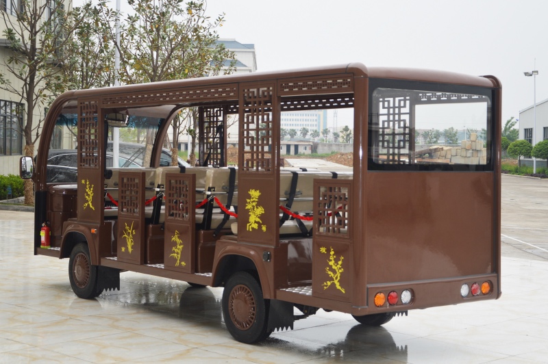 仿古電動觀光車