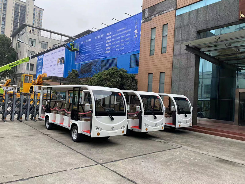 電動觀光車點亮枝江酒業(yè)，開啟客戶接待新紀(jì)元